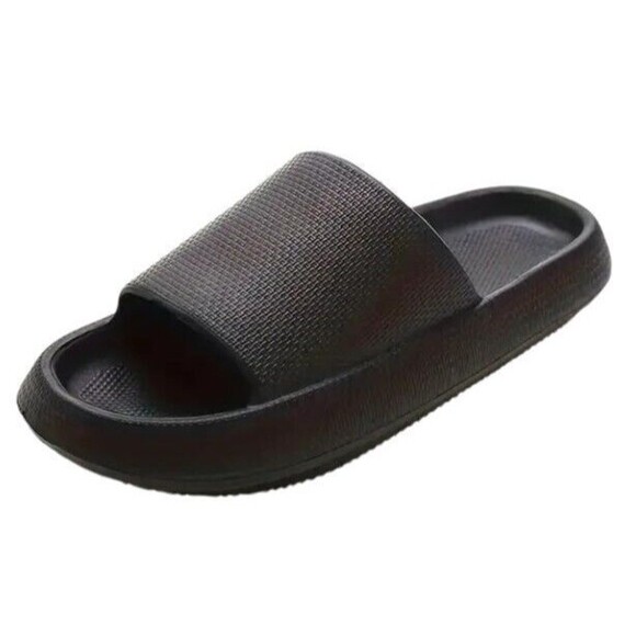 ETC Other - Non Slip-AIR (House/Shower/Bedroom,etc.)-(Slippers)-(Black)-(Size 11)-(New)-$33